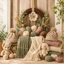 Crochet, Knitting & Fiber Arts